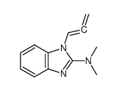 1H-Benzimidazol-2-amine,N,N-dimethyl-1-(1,2-propadienyl)-(9CI) Structure