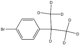 4-(iso-Propyl-d7)bromobenzene结构式