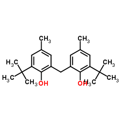 2,2'-Methylenebis(6-tert-butyl-4-methylphenol) structure
