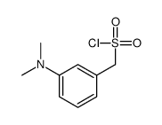 [3-(dimethylamino)phenyl]methanesulfonyl chloride Structure