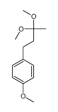 1-(3,3-dimethoxybutyl)-4-methoxybenzene Structure