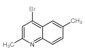 4-溴-2,6-二甲基喹啉结构式
