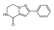 2-phenyl-6,7-dihydro-5H-pyrazolo[1,5-a]pyrazin-4-one Structure
