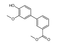 methyl 3-(4-hydroxy-3-methoxyphenyl)benzoate Structure