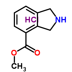 4-(甲氧羰基)异吲哚啉盐酸盐结构式