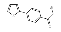 2-BROMO-1-[4-(2-THIENYL)PHENYL]-1-ETHANONE Structure