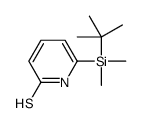 2(1H)-Pyridinethione,6-[(1,1-dimethylethyl)dimethylsilyl]-(9CI) picture