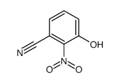 2-Nitro-3-hydroxy benzonitrile structure
