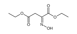 Diethyl 2-(Hydroxyimino)succinate Structure