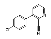 3-(4-chlorophenyl)pyridine-2-carbonitrile Structure