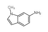 1-甲基-6-氨基吲哚结构式