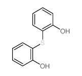 2,2-Dihydroxydiphenyl sulfide Structure