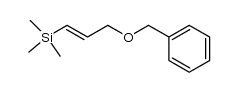 (E)-(3-(benzyloxy)prop-1-en-1-yl)trimethylsilane Structure