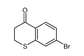 7-溴硫代色满-4-酮结构式
