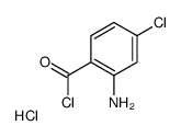 2-amino-4-chlorobenzoyl chloride,hydrochloride Structure
