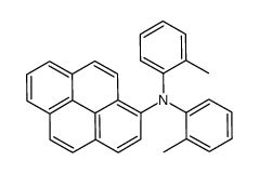 N,N-bis(2-methylphenyl)pyren-1-amine Structure