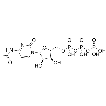 N4-乙酰基胞苷三磷酸结构式