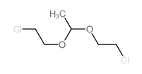 Ethane,1,1-bis(2-chloroethoxy)- structure