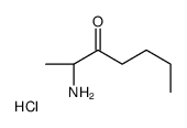 (S)-3-oxoheptan-2-aminium structure