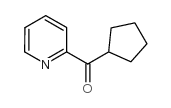 环戊基(2-吡啶基)甲酮结构式