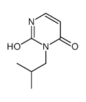 3-(2-methylpropyl)-1H-pyrimidine-2,4-dione结构式