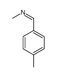 N-methyl-1-(4-methylphenyl)methanimine结构式