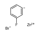 bromozinc(1+),fluorobenzene结构式