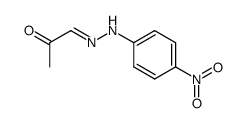 ω-Methylglyoxal-4-nitrophenylhydrazon Structure
