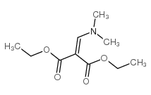 Propanedioic acid,2-[(dimethylamino)methylene]-, 1,3-diethyl ester Structure