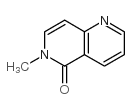 6-甲基-1,6-萘啶-5(6h)-酮结构式