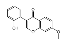 3-(2-hydroxyphenyl)-7-methoxychromen-4-one Structure