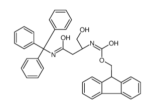 Fmoc-Asn(Trt)-ol structure