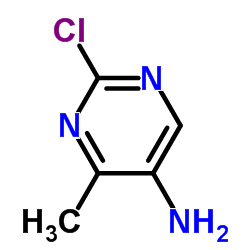 2-Chloro-4-methylpyrimidin-5-amine Structure