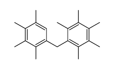 1,2,3,4,5-pentamethyl-6-[(2,3,4,5-tetramethylphenyl)methyl]benzene结构式