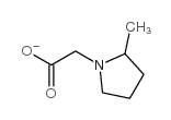 2-(吡咯烷-1-基)乙酸甲酯结构式