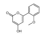 4-hydroxy-6-(2-methoxyphenyl)pyran-2-one Structure