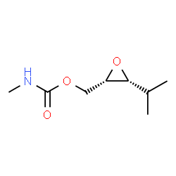 D-erythro-Pentitol, 2,3-anhydro-4,5-dideoxy-4-methyl-, methylcarbamate (9CI) Structure