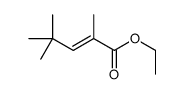 ethyl 2,4,4-trimethylpent-2-enoate结构式