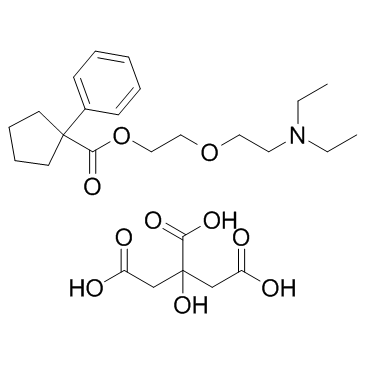 Pentoxyverine Citrate structure
