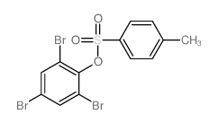 Phenol,2,4,6-tribromo-, 1-(4-methylbenzenesulfonate) Structure