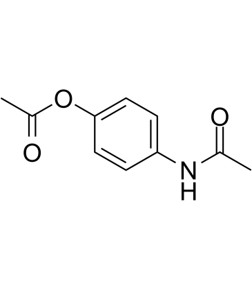 Acetaminophen Acetate (Acetaminophen Impurity) Structure