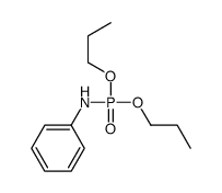 N-dipropoxyphosphorylaniline Structure