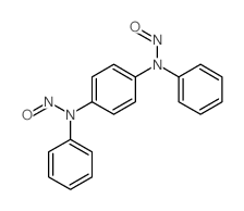 1,4-Benzenediamine,N1,N4-dinitroso-N1,N4-diphenyl- Structure