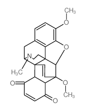 5,9b-Etheno-10,11c-(iminoethano)chryseno[4,5-bcd]furan-6,9-dione,4a,5,5a,9a,10,11-hexahydro-3,5-dimethoxy-14-methyl-,(4aR,5R,5aS,9aR,9bS,10R,11cS)-结构式