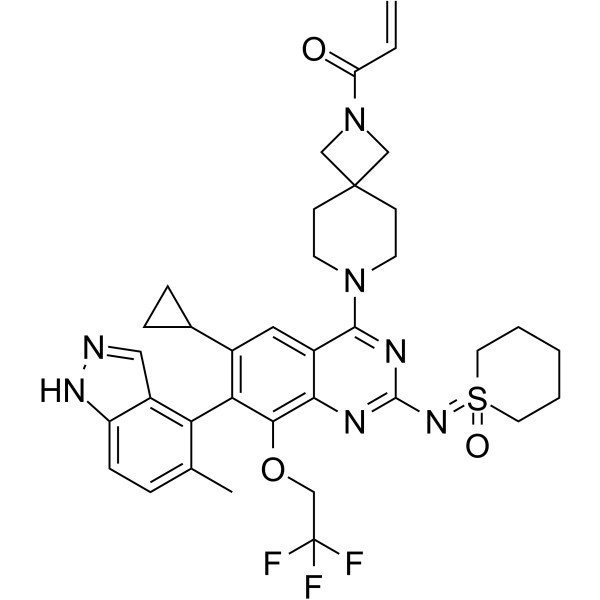 KRAS G12C inhibitor 54 Structure