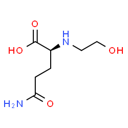 poly-N(5)-(2-hydroxyethyl)glutamine结构式