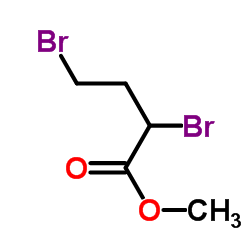 Methyl 2,4-dibromobutanoate Structure