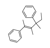 2,4-Diphenyl-3,4-dimethyl-hexen-(2)结构式