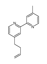 2-(4-but-3-enylpyridin-2-yl)-4-methylpyridine结构式