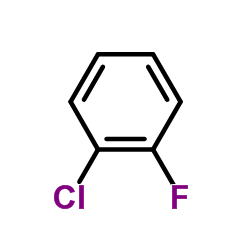 2-氯氟苯结构式